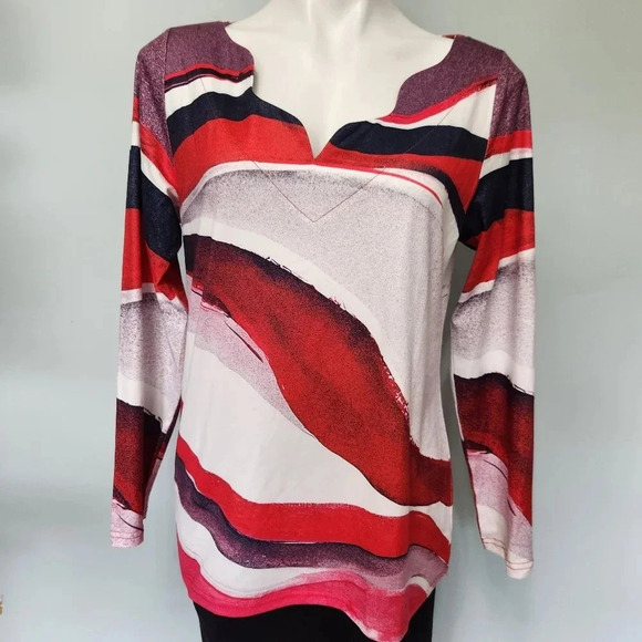 Just Fashion Now Multi Colored Top - Picture 1 of 13